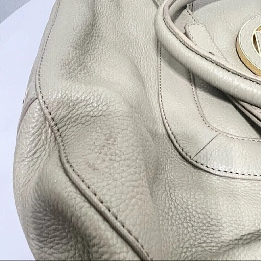 Tory Burch Amanda Gray Crossbody  Shoulder Bag